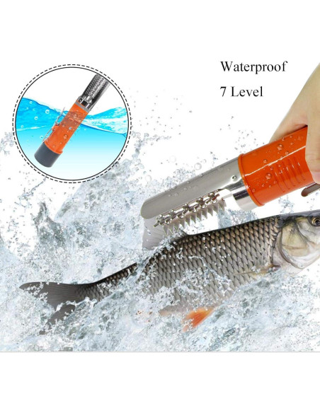 Rascador de Pescado Eléctrico MXBAOHENG YLQ-002 2200mAh