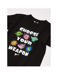 Camiseta Gráfica para Niños Splatoon Nintendo 100% Algodón 2