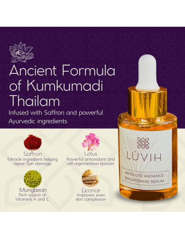 Suero Iluminador Absoluto LUVIH 30 mL - Corrector de Manchas