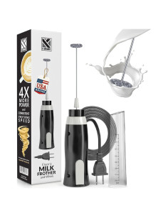 Espumador de Leche Eléctrico K-Brands - Acero Inoxidable 408g