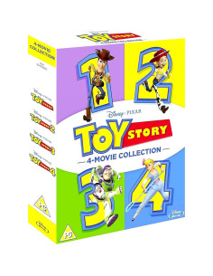 Colección Blu-ray Toy Story 4 Películas - Región Libre 2