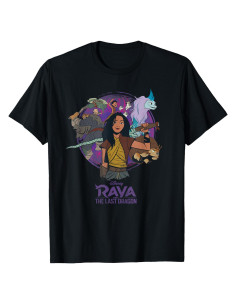 Camiseta oficial Disney Raya y la Última Dragón para todos