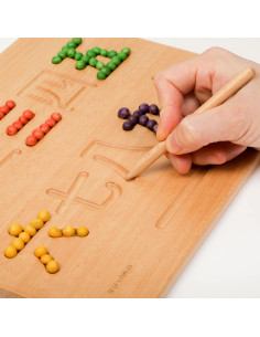 Tablero de Números Chinos Blue Ginkgo 1-10 Doble Cara 29.2x23.4cm 2