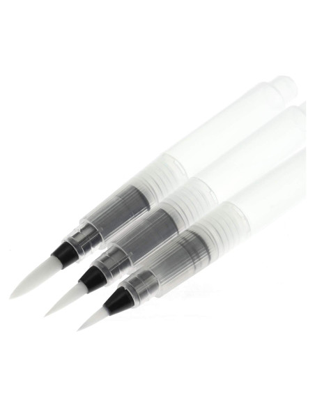 3 Plumas de Pincel de Acuarela Lind Kitchen 122mm Nylon