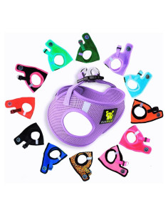 Arnés para Perros EcoBark XXXS Lavanda - Chaleco Suave para Cachorros