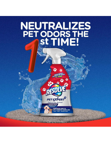 Removedor de Manchas y Olores para Mascotas Resolve 622 g