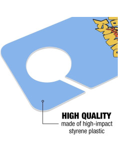 Cartel de Plástico para Perilla de Puerta Pinky y Cerebro - 24x8.9cm 2