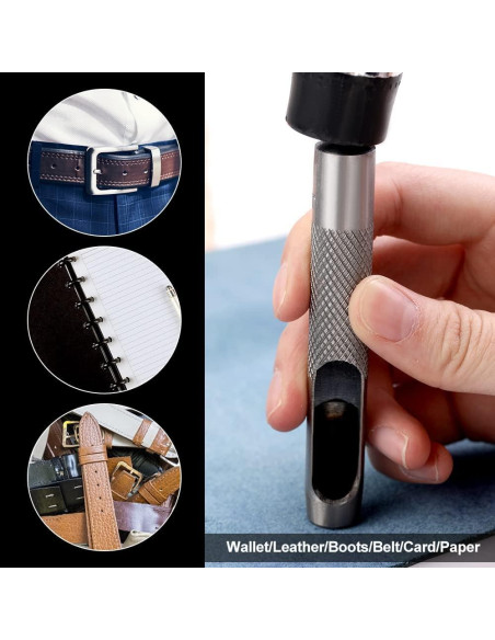 Cortador de Agujeros Utoolmart 17mm de Acero al Carbono