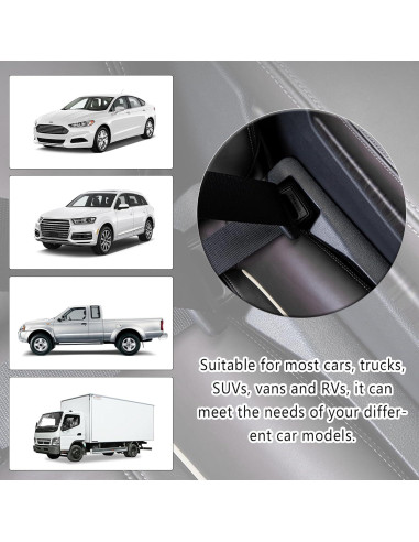 Relleno Espacio entre Asientos de Coche Junecarp 2 Piezas Beige