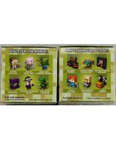 Paquete de 6 Mini-Figuras Minecraft End Stone Mattel 2