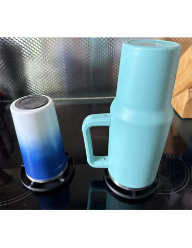 Soporte para Secado de Botellas PIYFVX Negro Apilable 11.43x7.62cm