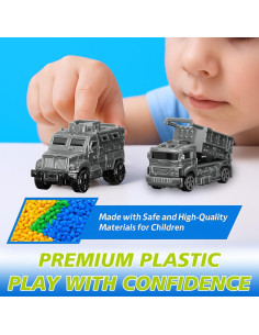 Juego de Juguetes de Base Militar Frontoytall 28 PCS 2