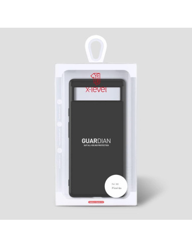 Funda Ultra Fina TPU para Google Pixel 6A - Negro - Serie Guardian
