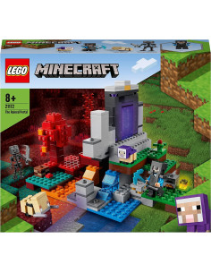 LEGO Minecraft Portal Arruinado 21172 - 316 Piezas, 8+ Años 2