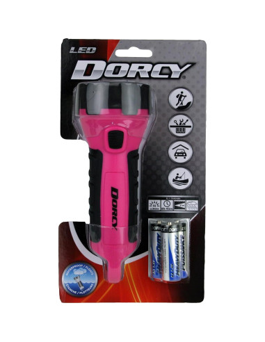 Linterna Flotante Dorcy 55 Lúmenes Rosa Resistente al Agua