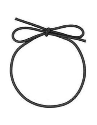 K-Kraft Lazos Elásticos Negros Mate 50 Unidades 25.4 cm