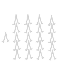 Clips V AR-PRO para Piscina 21 Unidades Plástico Resistente