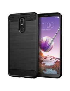 Funda para LG Stylo 5/5X/5 Plus/5+ - TPU Carbono Negra