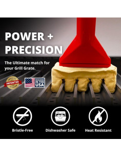 Cepillo limpiador de parrilla Grill Rescue GG1001 - Sin cerdas 2