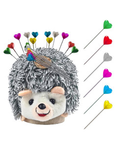 Almohadilla para Alfileres Erizo CW-DZ-240701 con Base de Madera