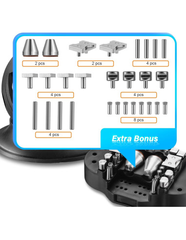 Herramienta de Ajuste de Grabado DZQ 3" Acero Inoxidable Negro