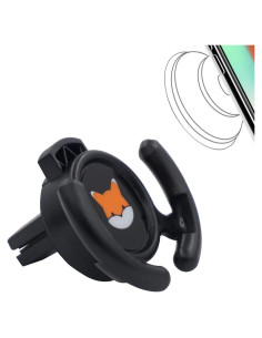 Soporte de Montaje para Ventilación de Auto HOMEFOX Negro