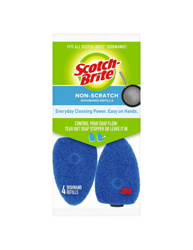 Recargas Scotch-Brite para Esponja de Platos Sin Rayar - 4 Unidades