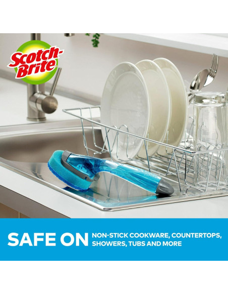 Recargas Scotch-Brite para Esponja de Platos Sin Rayar - 4 Unidades