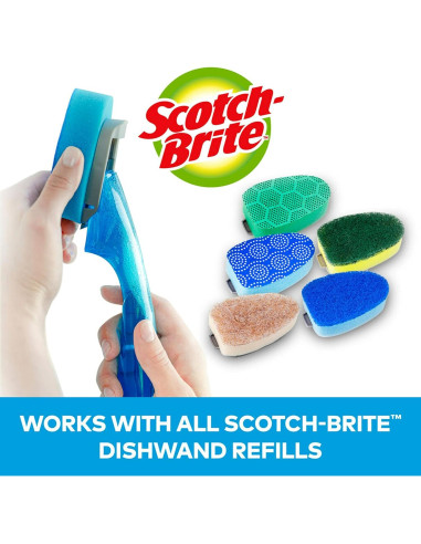 Recargas Scotch-Brite para Esponja de Platos Sin Rayar - 4 Unidades