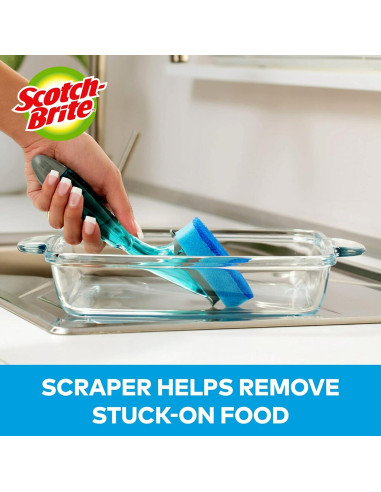 Recargas Scotch-Brite para Esponja de Platos Sin Rayar - 4 Unidades