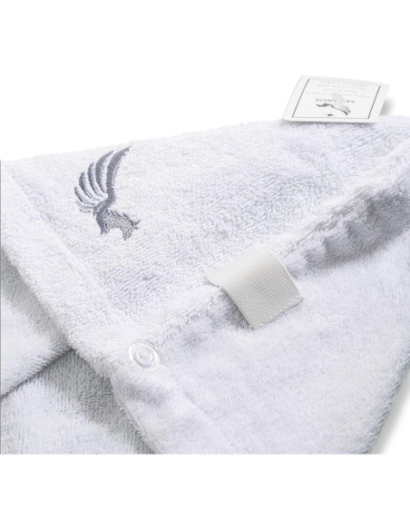 Toalla de Cabello de Algodón Turco Selarus 25.4x66 cm