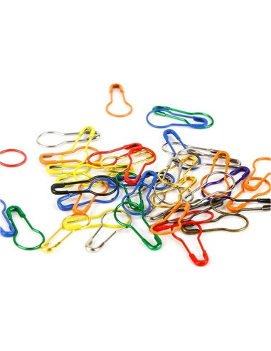 300 Alfileres de Seguridad Hesmarly Multicolor 5.6 cm