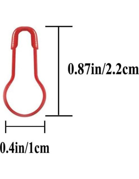 300 Alfileres de Seguridad Hesmarly Multicolor 5.6 cm