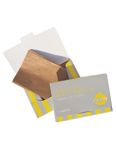 Papel Absorbente de Aceite MEDB | 100 Hojas Ecológicas para Piel Sensible