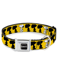 Collar para Perro Peanuts Buckle-Down 24.1-33 cm Amarillo
