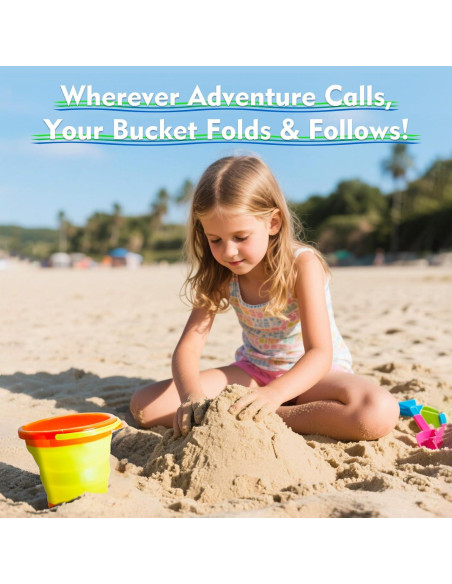 Red de Pesca GIFY con Cubo Plegable para Niños 1.73M