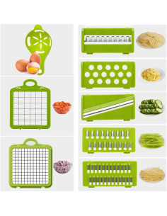 Picador de Verduras Multifuncional GXIQYL 16 en 1 Manual 2