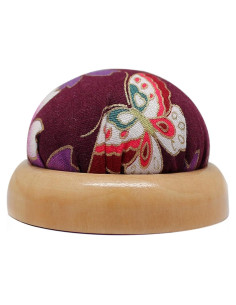 Almohadilla para Agujas de Costura Zh-227 - Flor Japonesa 1