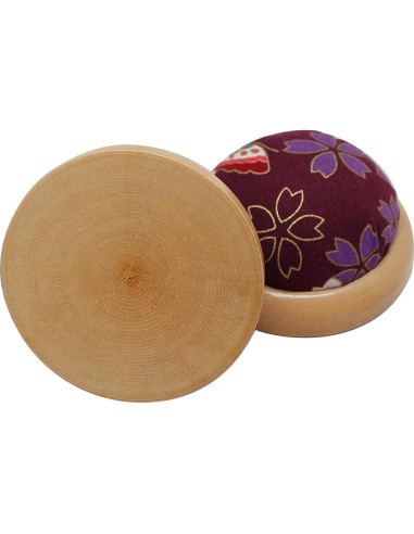 Almohadilla para Agujas de Costura Zh-227 - Flor Japonesa 1