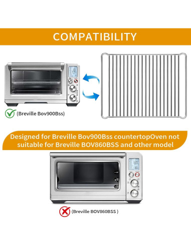 Estante para Horno de Aire GCQ Acero Inoxidable 40.64x30.48 cm