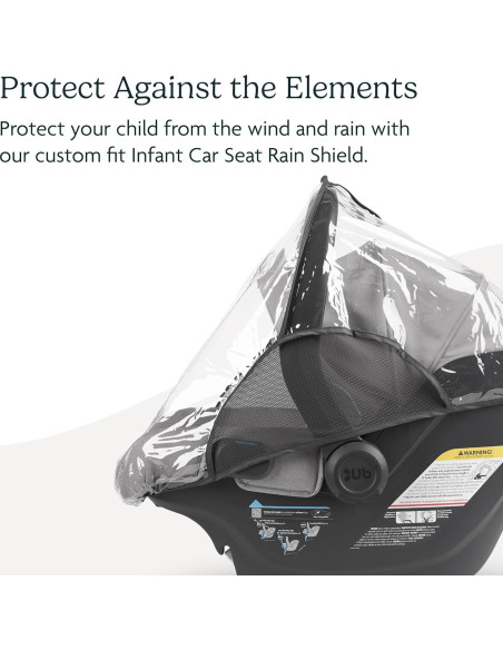 Cubierta de Lluvia UPPAbaby para Sillas de Auto Infantiles