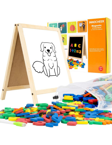 Kit de Aprendizaje Magnético INNOCHEER - Letras y Números para Niños