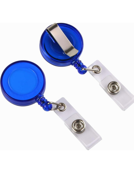 JANYUN 10 Clips Retráctiles Multicolor para Identificación JANYUN 10 Clips Retráctiles Multicolor para Identificación