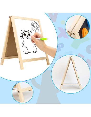 Kit de Aprendizaje Magnético INNOCHEER - Letras y Números para Niños