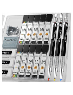 Juego de Lápices Mecánicos 2mm Cuatro Caramelos 17 Piezas