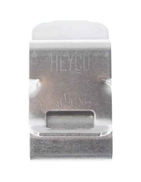 Clip de Cable Sunrunner Heyco S6445 Acero Inoxidable 304 (100 Unidades)