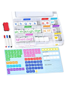 Juego de Letras Magnéticas JoyCat 265 Piezas para Aprender a Leer