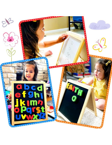 Kit de Aprendizaje Magnético INNOCHEER - Letras y Números para Niños