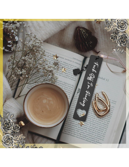 Marcador Divertido THRXOBN para Amantes de los Libros 12.95 cm