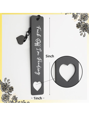 Marcador Divertido THRXOBN para Amantes de los Libros 12.95 cm